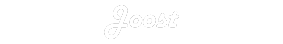 NEONSIGN: Joost