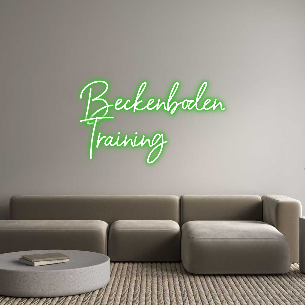 NEONSIGN: Beckenboden
...