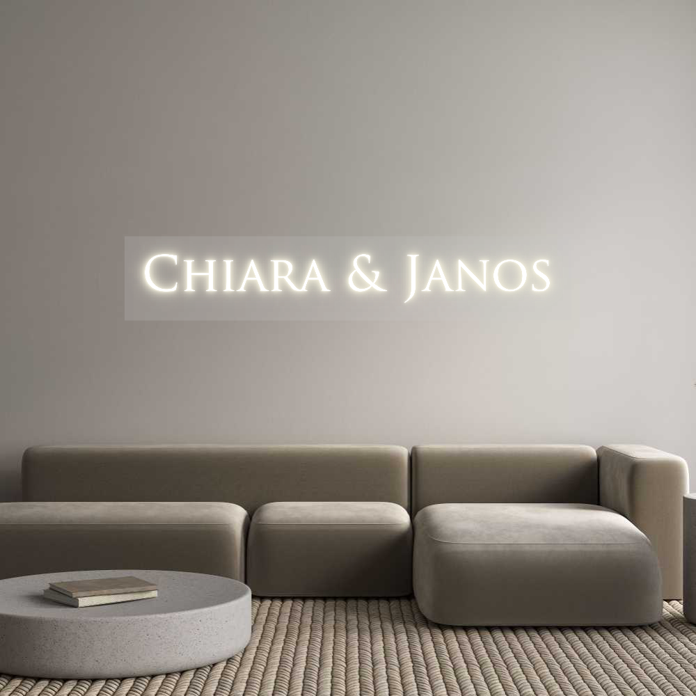 NEONSIGN: Chiara & Janos