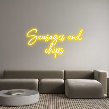 NEONSIGN: Sausages and...