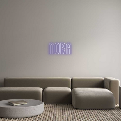 NEONSIGN: NORA